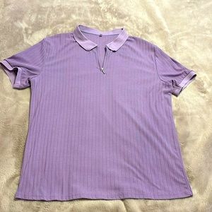 Purple Golf Polo Shirt